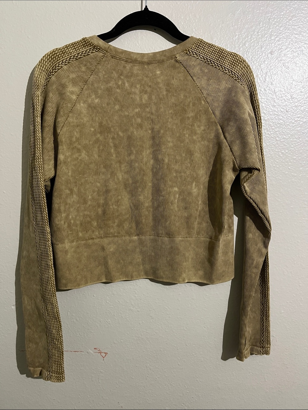 Offline by Aerie Acid Wash Crop Long Sleeve - Picture 8 of 8